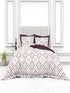 Tuscan Summer 100% Cotton King Size Bedsheet with 2 Pillow Covers -1